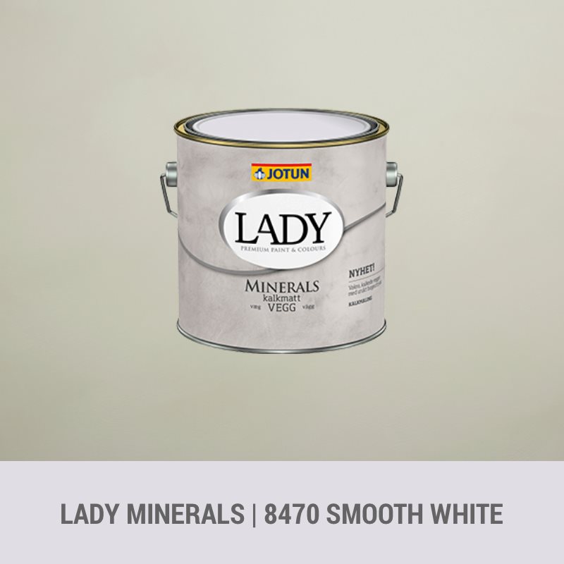 LADY MINERALS 8470 SMOOTH WHITE