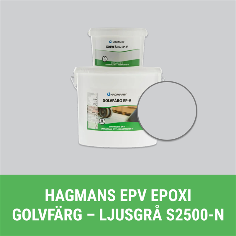 HAGMANS EPV EPOXI GOLVFÄRG LJUSGRÅ