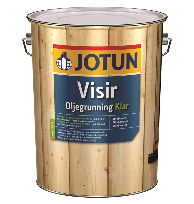 Jotun Visir Oljegrunning Klar Lösningsm.buren