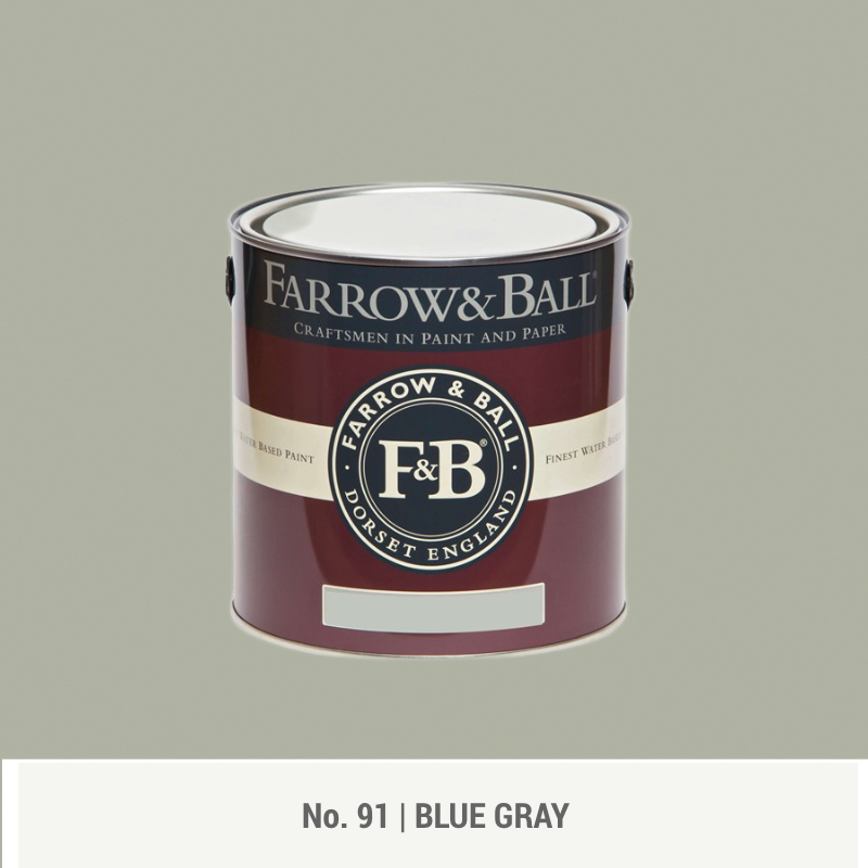 Farrow & Ball - Blue Gray No. 91