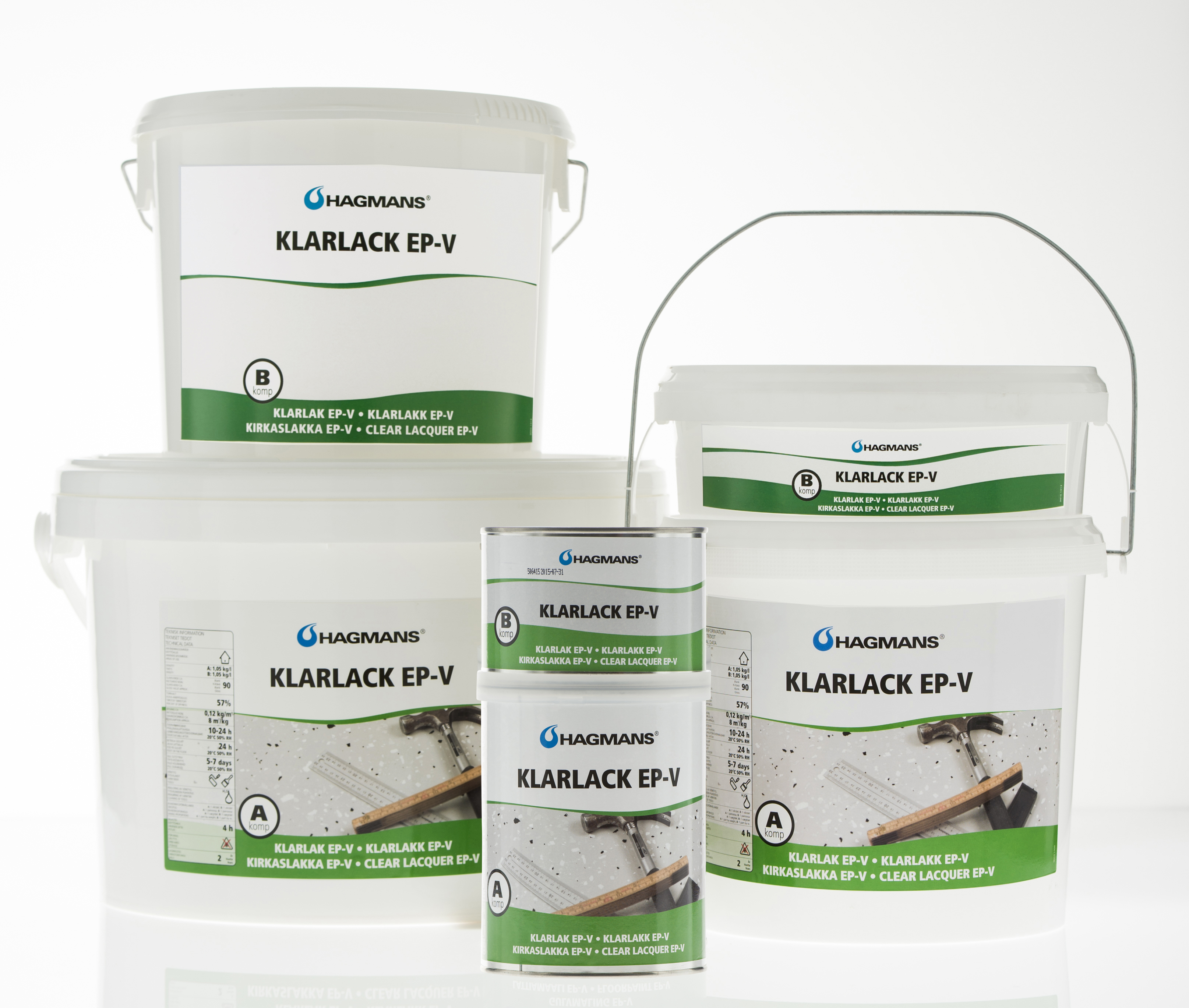 Hagmans Epv Epoxi Klarlack