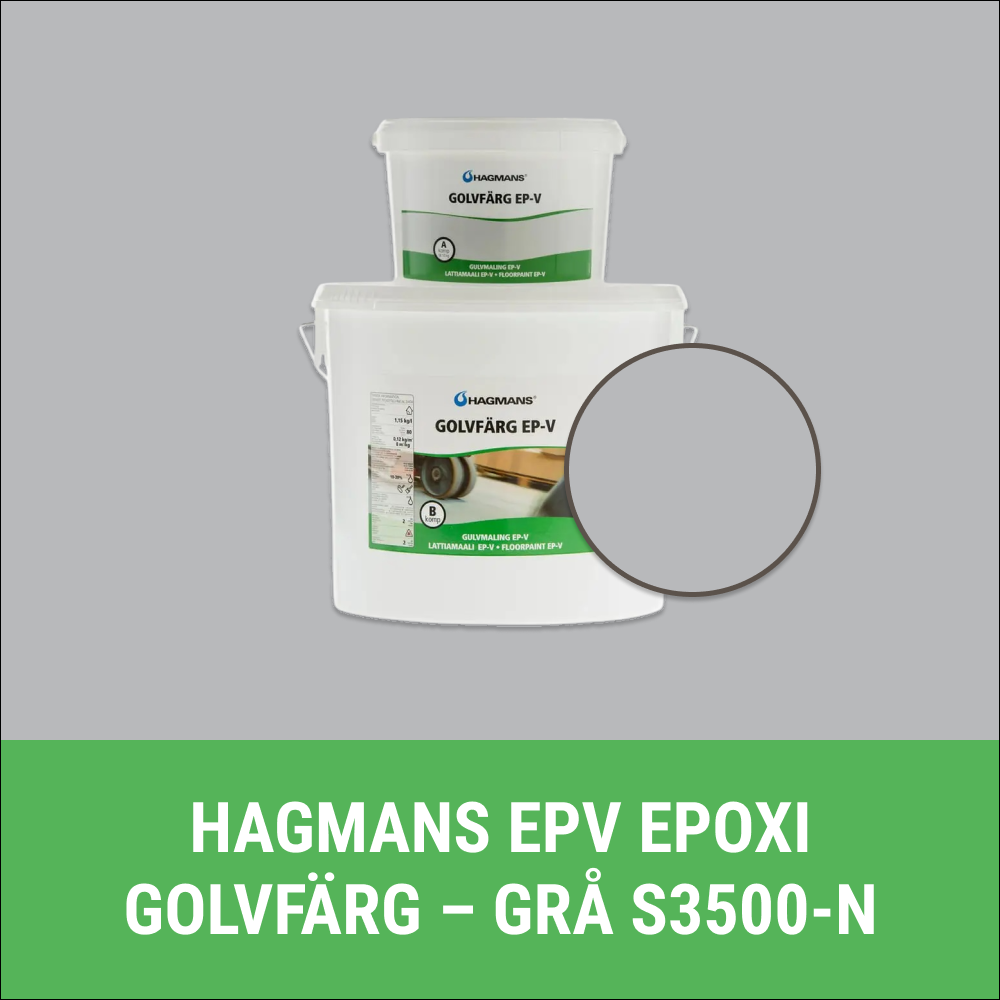 Hagmans Epv Epoxi Golvfärg Grå