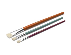 Streckpenselset Flat 3-p