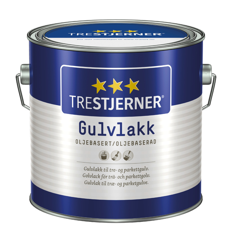 Trestjerner Golvlack Oljebaserad Blank