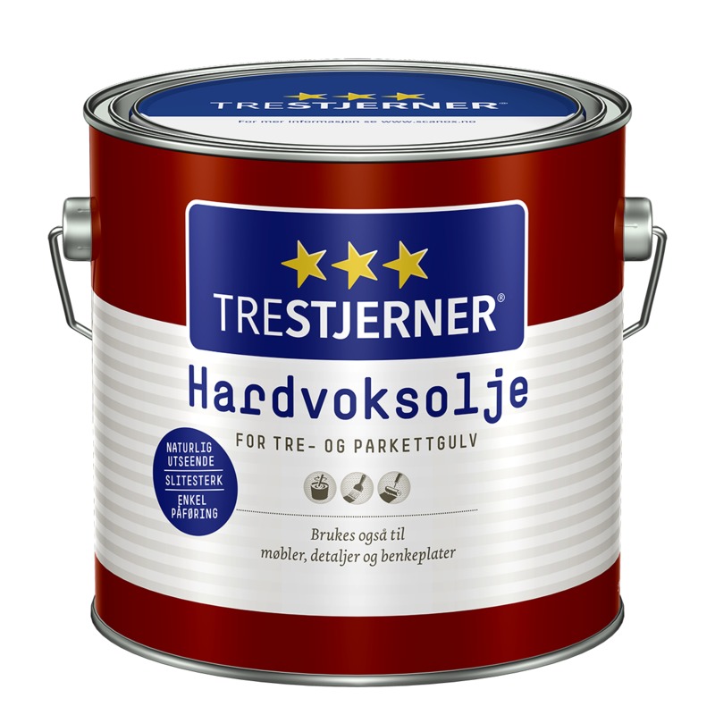Trestjerner Hårdvaxolja