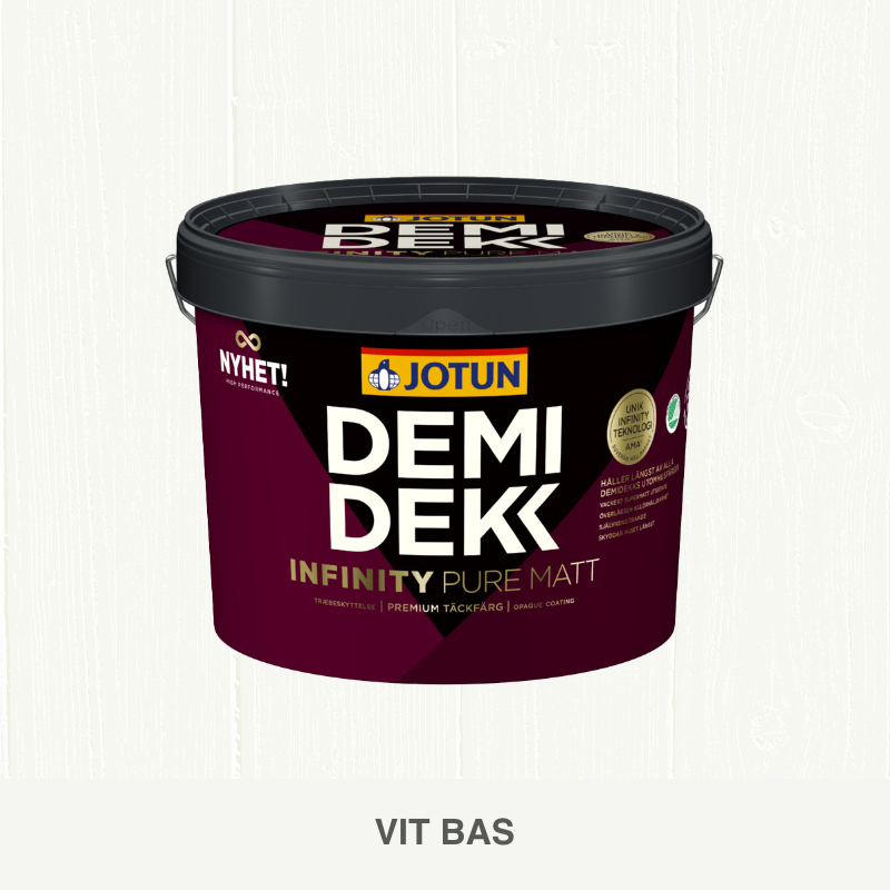 Jotun Demidekk Infinity Pure Matt Vit Bas