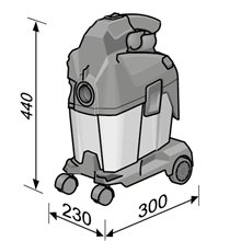 Kompaktdammsugare VC6LMC