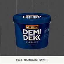 DEMIDEKK ULTIMATE 9938 NATURLIGT SVART