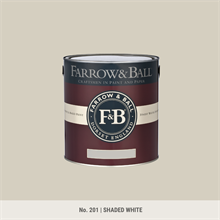FARROW & BALL - SHADED WHITE No. 201