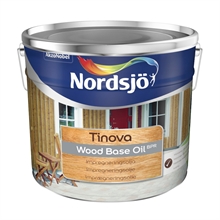 Burk med olja från nordsjö
